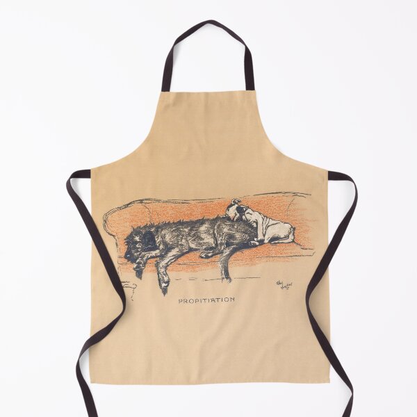 Item preview, Doggie Best Friends: Propitation by Cecil Aldin 1929 designed and sold by ebrawne.