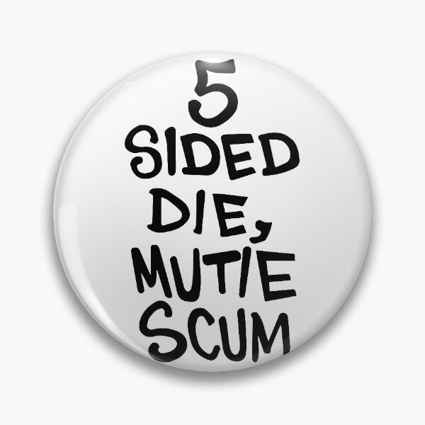 Item preview, 5-Sided Die Mutie Scum designed and sold by seaweed-tree.
