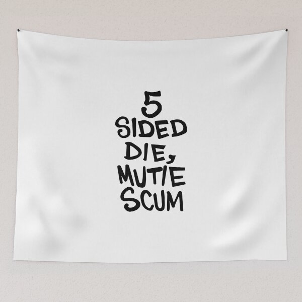 Item preview, 5-Sided Die Mutie Scum designed and sold by seaweed-tree.