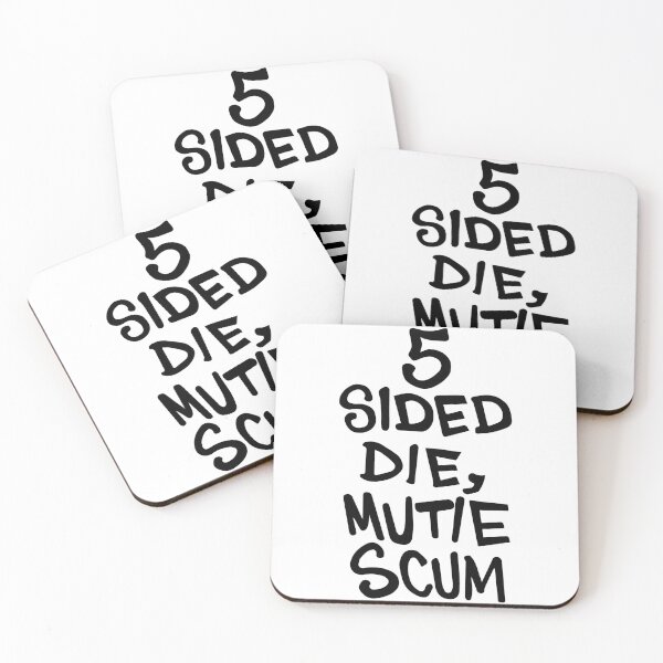 Item preview, 5-Sided Die Mutie Scum designed and sold by seaweed-tree.
