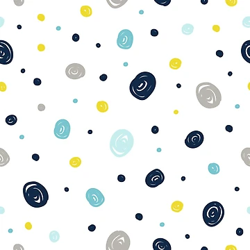 Artwork thumbnail, Colored Dotted Pattern - Boho by PatternSquare