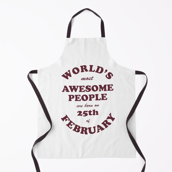 Item preview, Awesome People are born on 25th of February designed and sold by beloknet.