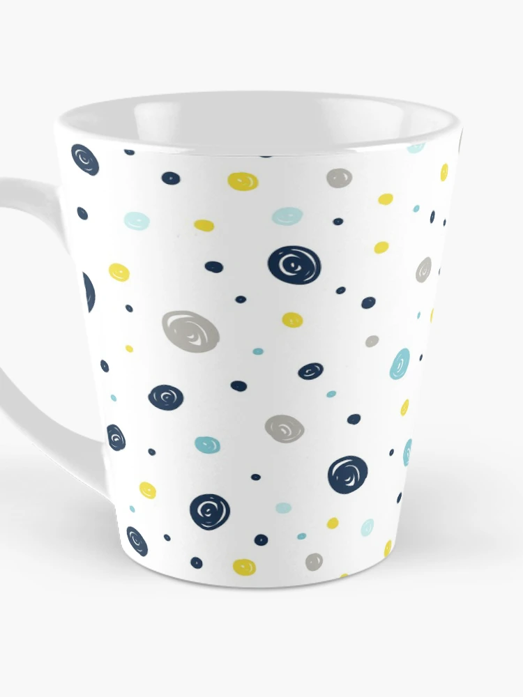 Thumbnail 3 of 4, Coffee Mug, Colored Dotted Pattern - Boho designed and sold by PatternSquare.