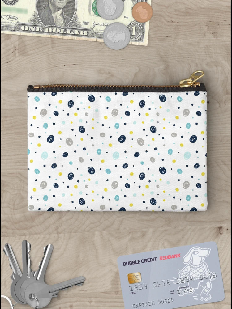 Thumbnail 3 of 4, Zipper Pouch, Colored Dotted Pattern - Boho designed and sold by PatternSquare.