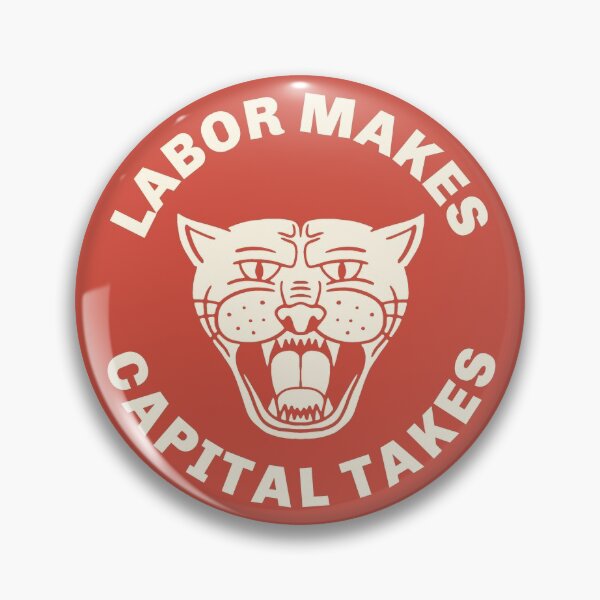 Aperçu de l'œuvre Le travail fait prendre du capital créée et vendue par Picket Club.