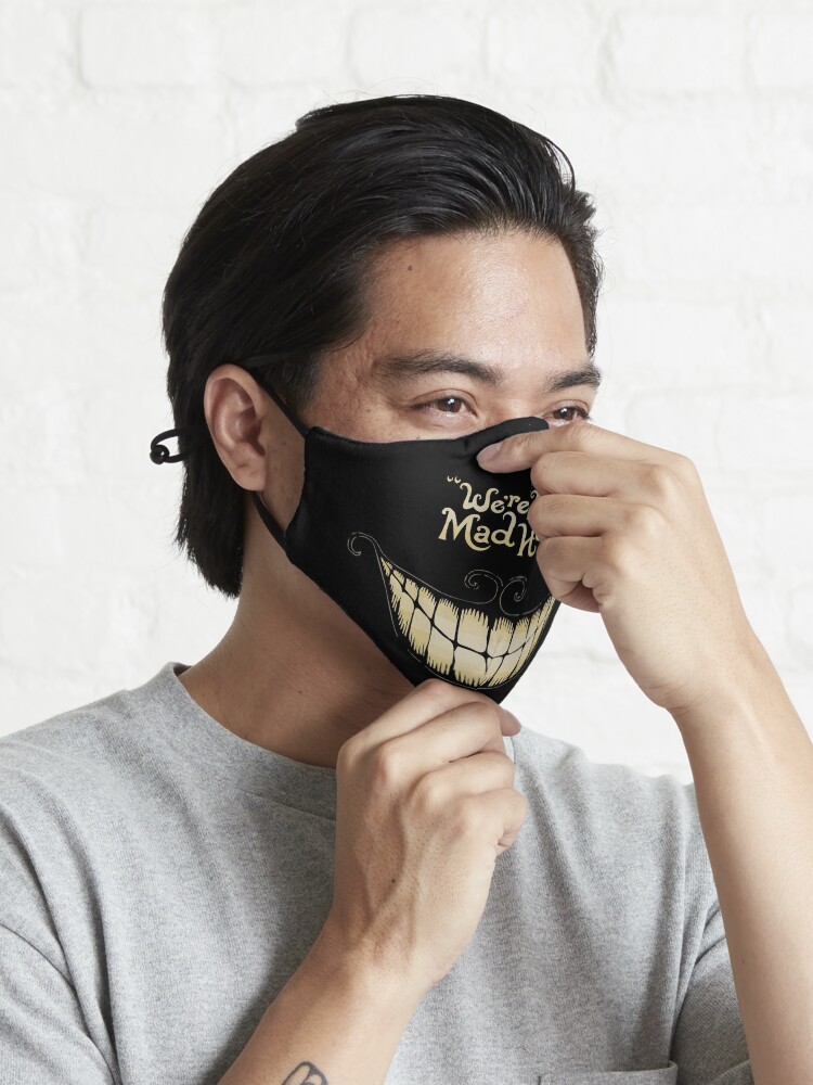 Alternate view of Alice-We're all mad here Mask