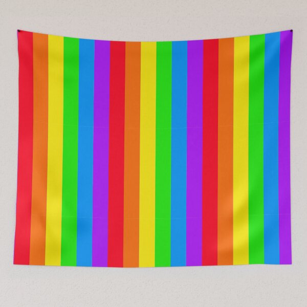 Item preview, Bold Rainbow Stripes Vertical designed and sold by macey2cute.