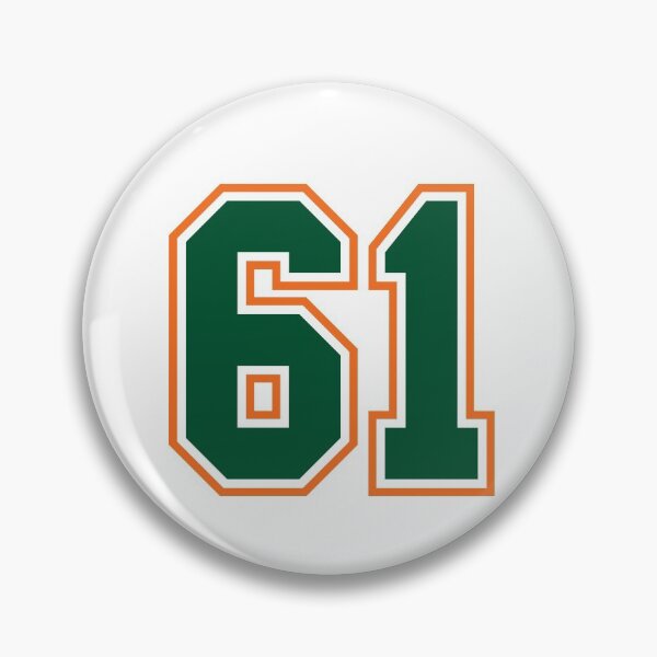 Item preview, Jersey 61 Number. Number sixty-one Straight From Miami designed and sold by Urosek.