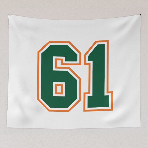 Item preview, Jersey 61 Number. Number sixty-one Straight From Miami designed and sold by Urosek.