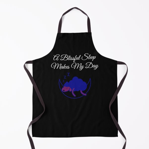 Item preview, A Blissful Sleep Makes my day - Black BG designed and sold by ActRightToday.