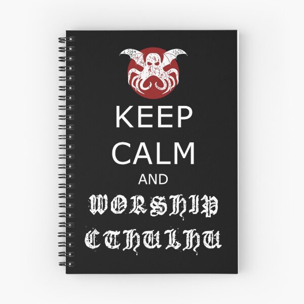 Item preview, Keep Calm And Worship Cthulhu Funny Horror Vintage designed and sold by h44k0n.