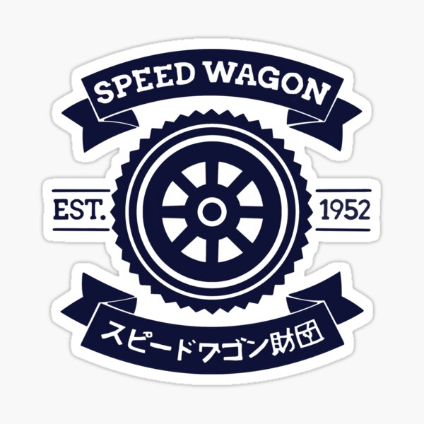 Speedwagon Foundation Sticker