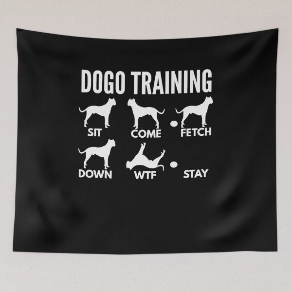 Item preview, Dogo Training Dogo Argentino Tricks designed and sold by DoggyStyles.