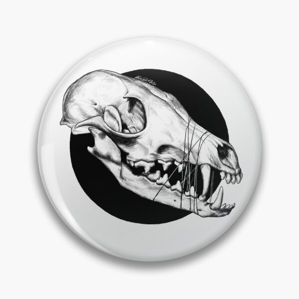 Item preview, Fox Skull designed and sold by Keiko Cahill.