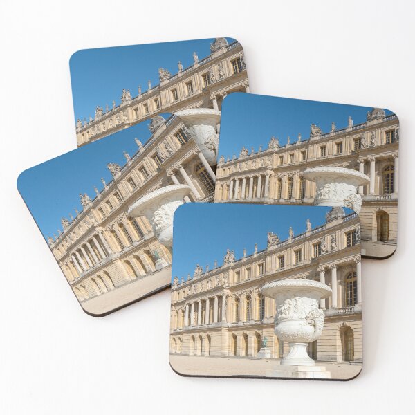 Item preview, Versailles palace facade with a huge vase in the foreground - France designed and sold by Ulysse Pixel.