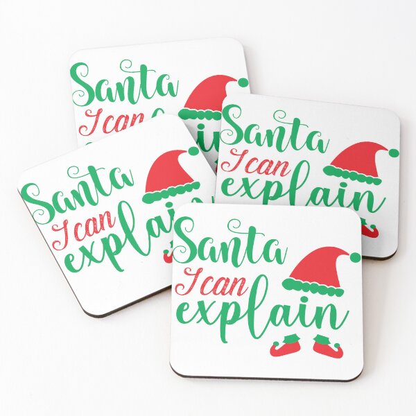 Item preview, Santa I Can Explain designed and sold by ecdato.