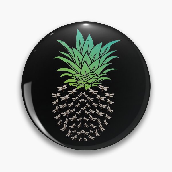 Item preview, Dragonfly Insect Tropical Pineapple designed and sold by bestshirtdesign.