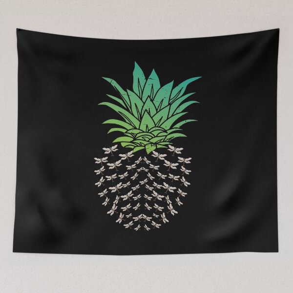Item preview, Dragonfly Insect Tropical Pineapple designed and sold by bestshirtdesign.