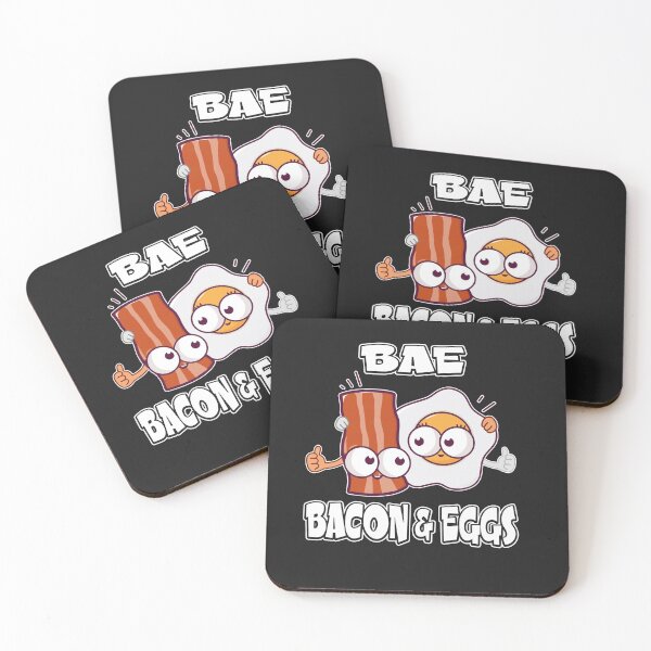 Item preview, BAE Bacon & Eggs Matching Perfect Couple Party Breakfast designed and sold by sunnym79.