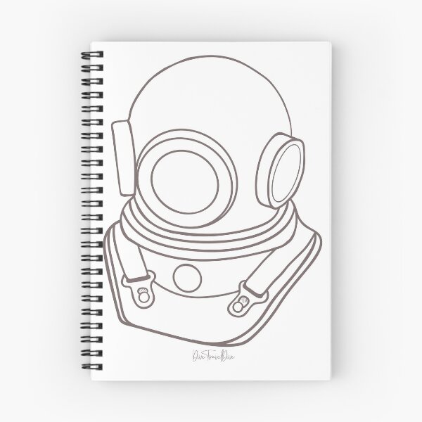 Item preview, Retro Dive Helmet designed and sold by TravelDive.