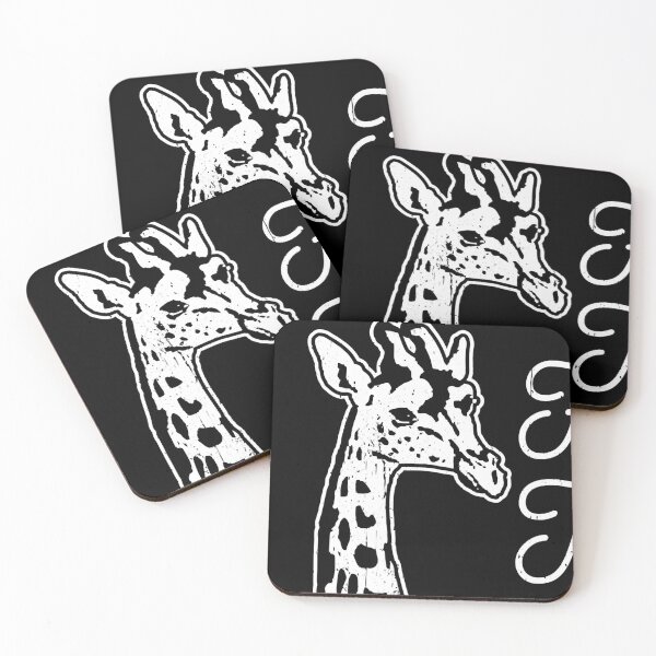 Item preview, Funny Giraffe Nerd Design High There T-Shirt designed and sold by GrahamWalsh.