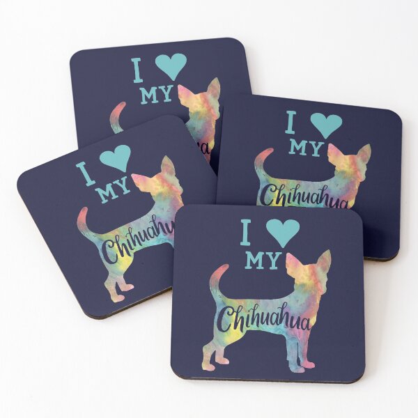 Item preview, I Love My Chihuahua Quote designed and sold by Primroaddesigns.