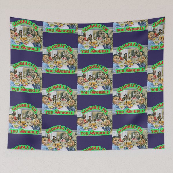 Item preview, Gobble Til You Wobble (Thanksgiving) designed and sold by HamiltonmagicTs.