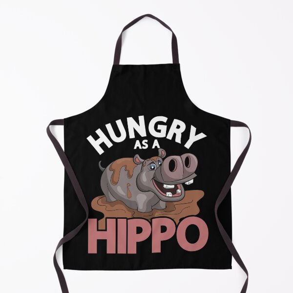 Item preview, Hungry As A Hippo designed and sold by bestshirtdesign.