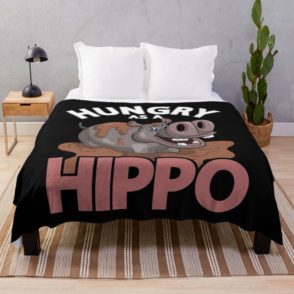 Item preview, Hungry As A Hippo designed and sold by bestshirtdesign.