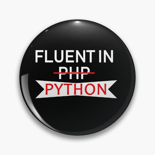 Item preview, I'M Fluent In Python Funny Programming designed and sold by GAJENDRAN R.