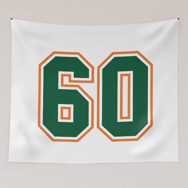 Item preview, Jersey 60 Number. Number sixty Straight From Miami designed and sold by Urosek.