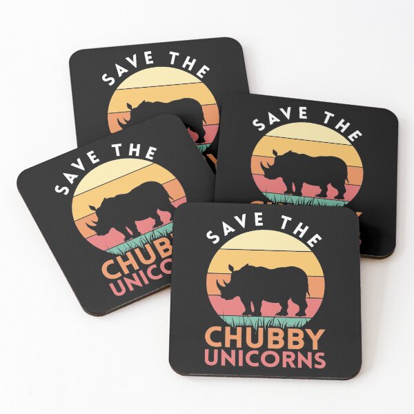 Item preview, Save The Chubby Unicorns Rhino designed and sold by bestshirtdesign.