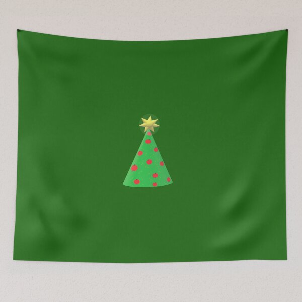 Item preview, christmas apple tree green background designed and sold by miaterinka.