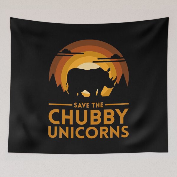 Item preview, Save The Chubby Unicorns Rhino Rhinoceros  designed and sold by bestshirtdesign.