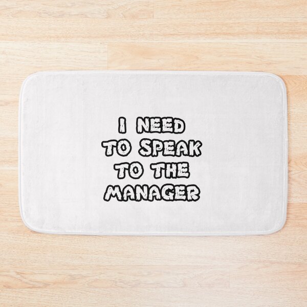 Item preview, can i speak to the manager designed and sold by blurry-mind.
