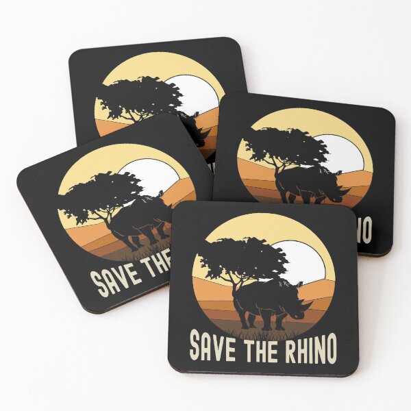 Item preview, Rhino Save The Chubby Unicorns  designed and sold by bestshirtdesign.
