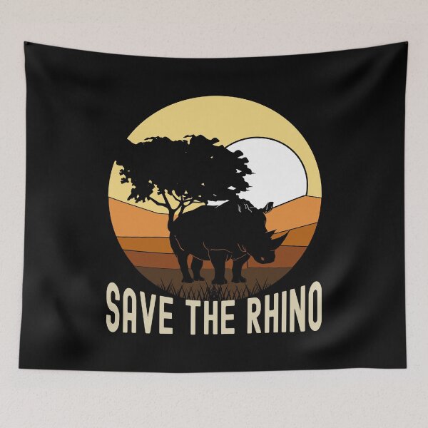 Item preview, Rhino Save The Chubby Unicorns  designed and sold by bestshirtdesign.