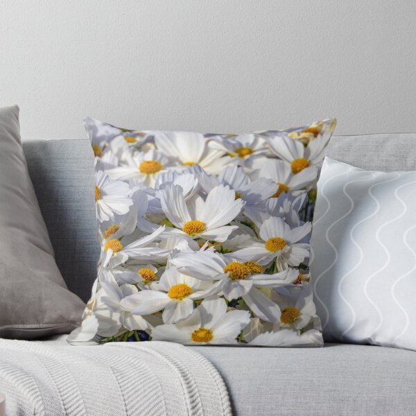 Item preview, white flowers in the field designed and sold by likbatonboot.