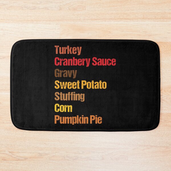 Item preview, Thanksgiving Dinner Menu Funny Turkey Feast Gift designed and sold by haselshirt.