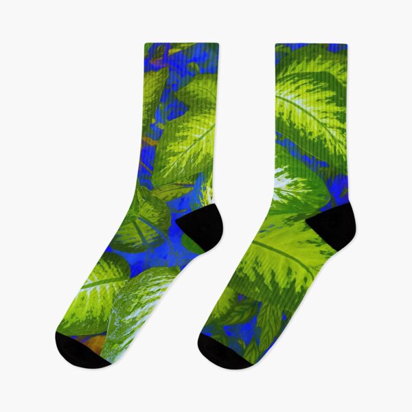 Item preview, Tropical blue leaves designed and sold by OMdesigns93.