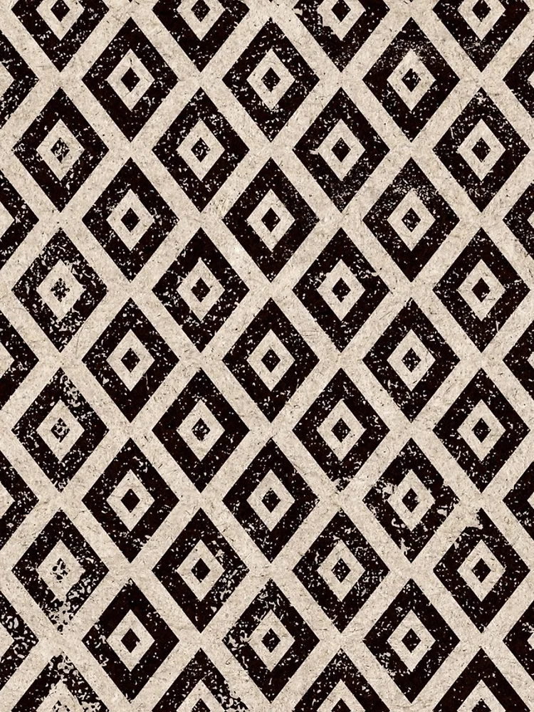 Thumbnail 4 of 4, iPhone Case, Vintage Square Pattern designed and sold by PatternSquare.