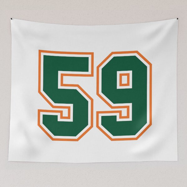 Item preview, Jersey 59 Number. Number fifty-nine Straight From Miami designed and sold by Urosek.