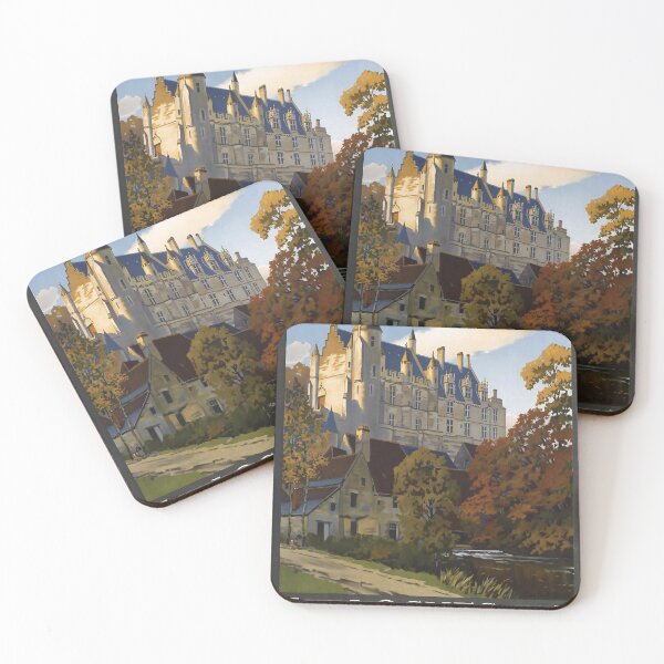 Item preview, PARIS ORLEANS Loches retro poster designed and sold by CorasPosters.