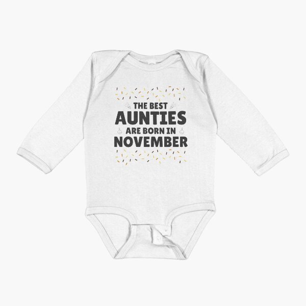 Item preview, The Best Aunties Are Born in November (Dark) designed and sold by fwerkyseasons.