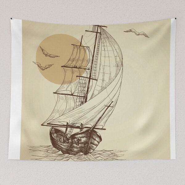 Item preview, Ayee captain.. !! Let's sail to the sunset designed and sold by Arramavis.