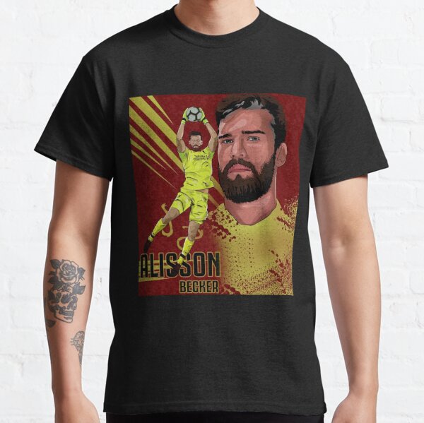 Animated Design Alisson Becker Liverpool Fc Unisex T-Shirt - Teeruto