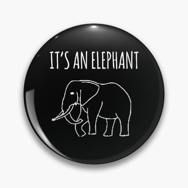 Item preview, It_s An Elephant Cognitive Test Anti Trump Political Humor T-Shirt designed and sold by GrahamWalsh.