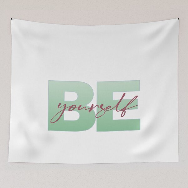 Item preview, Be Yourself - green red designed and sold by AvilionDesigns.