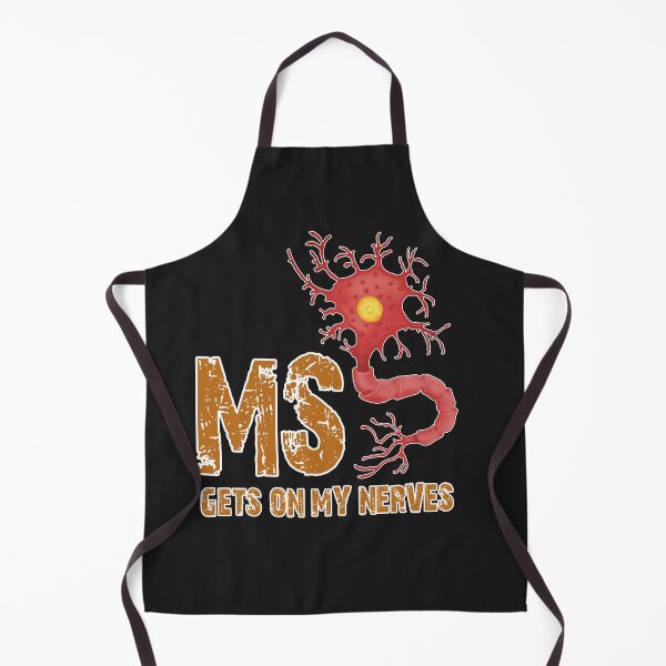 Item preview, Multiple Sclerosis Shirts Funny Get On My Nerves T-Shirt designed and sold by sunnym79.