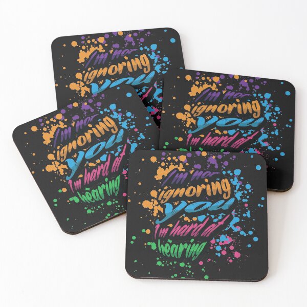 Item preview, I'm not ignoring you I'm hard at hearing, hearing impaired designed and sold by Beefytee.